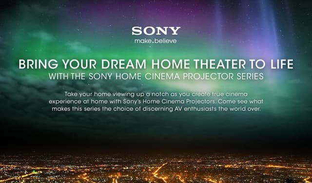Sony - Project Microsite